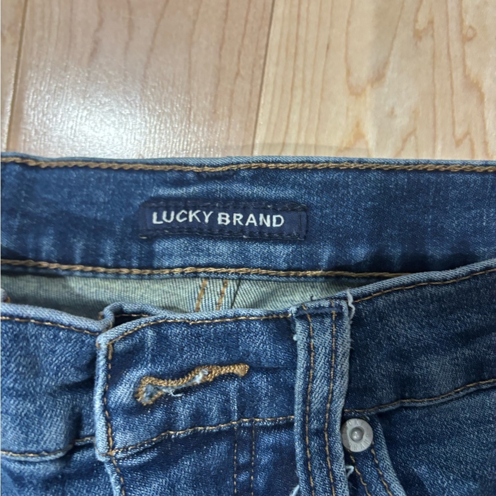 Lucky Brand Dark Blue Straight Leg Jeans